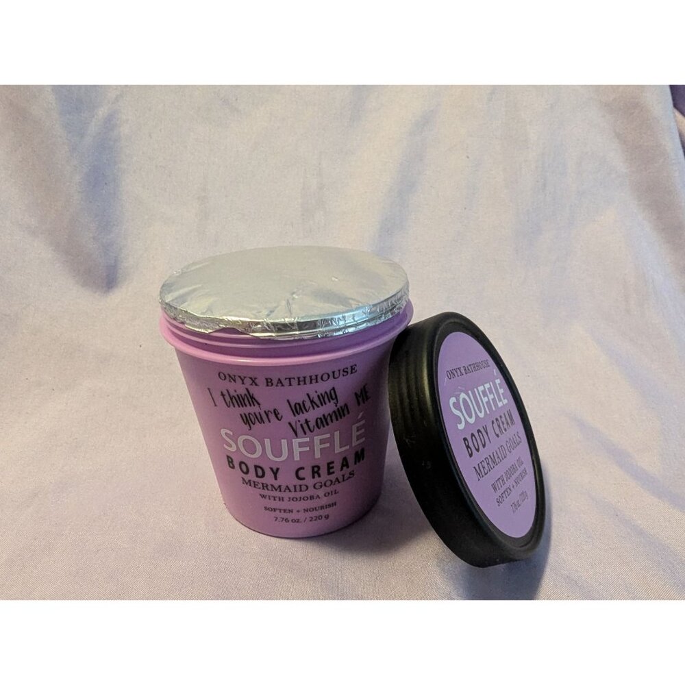 Onyx Bathhouse Souffle Body Cream Mermaid Goals Coconut & Lime 7.76 Oz